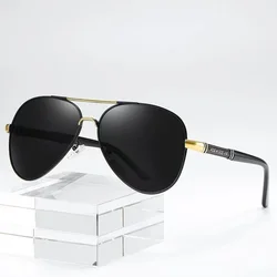 Luxury brands Sunglasses for Men Polarized Sun Glasses Travel Eyewears Classic Pilot Goggle UV 400 Protection Gafas De Sol