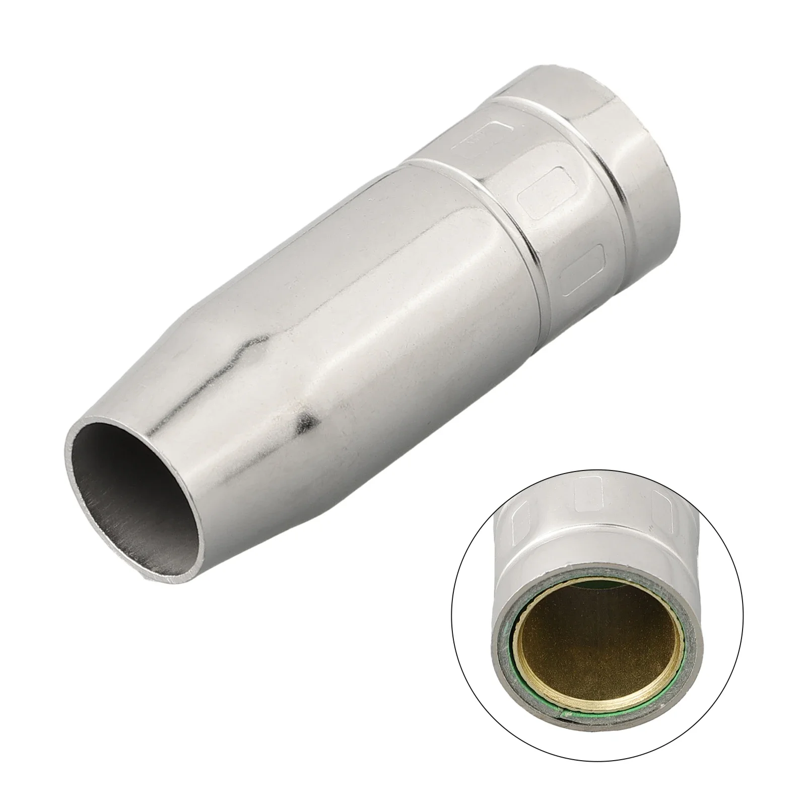 1pcs Conical Gas Nozzle 15mm For MB 25AK MIG Gas Nozzle Electroplated Copper Soldering Supplies Manufacturing Tools