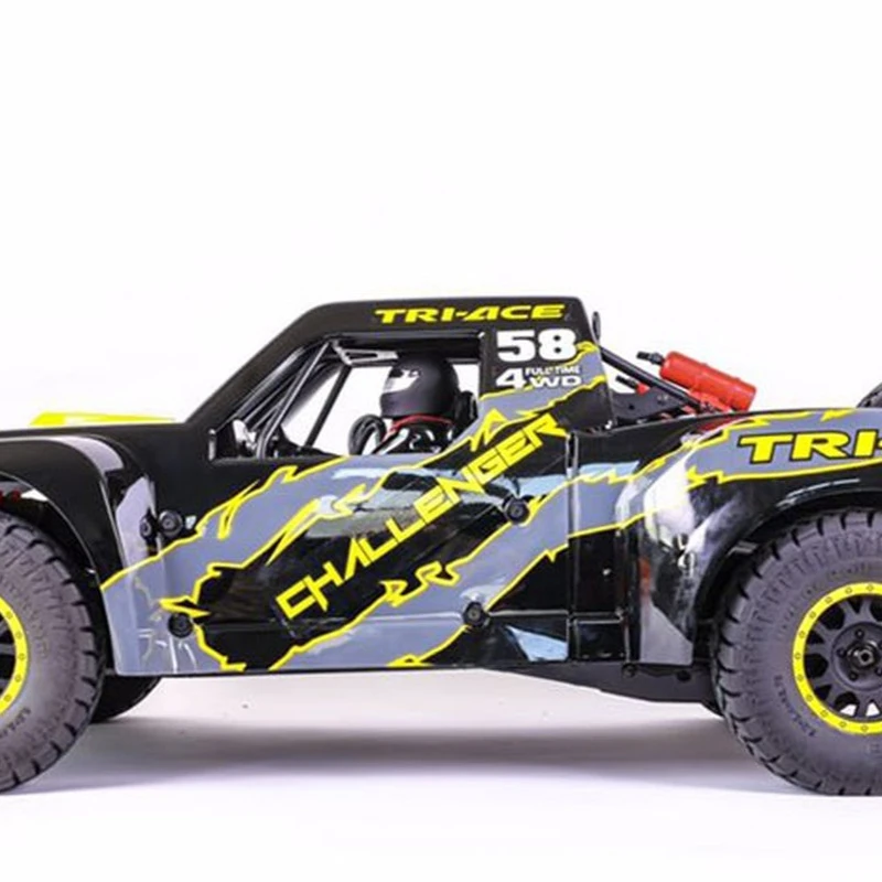 KM Thor's Short Card 1/6 Scale Remote Control Model Car Simulation Ford TRI Rear Straight Bridge Desert Card Frame Kit Good Gift