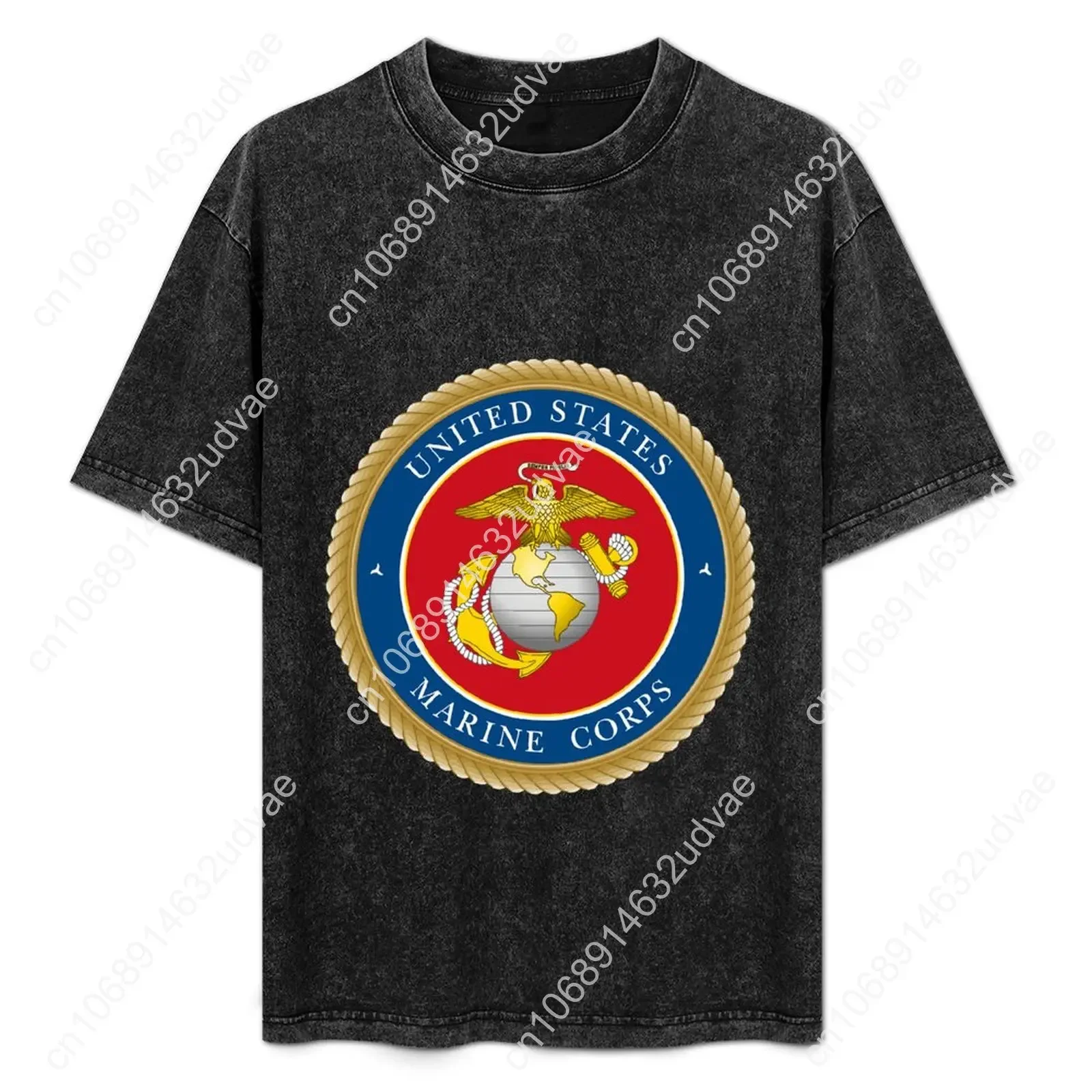 United States Marine Corps Retro T shirts mans womans Vintage Tshirt Short sleeve T-shirt Custom tops Unisex clothes tshirt