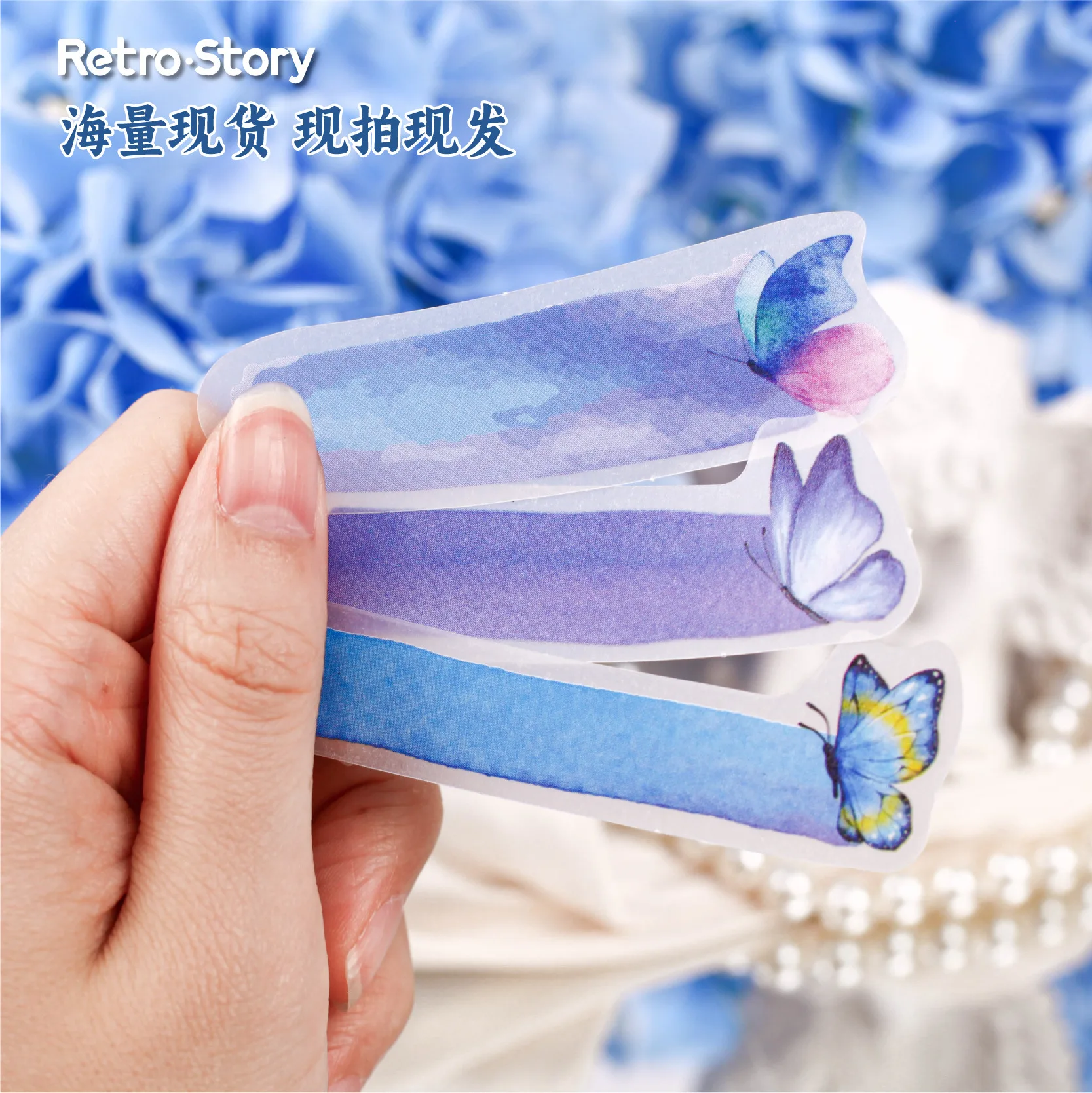 30pcs/lot Kawaii Stationery Stickers Butterfly Book Notebook  DIY Craft Scrapbooking Album Junk Journal Happy Planner  Stickers