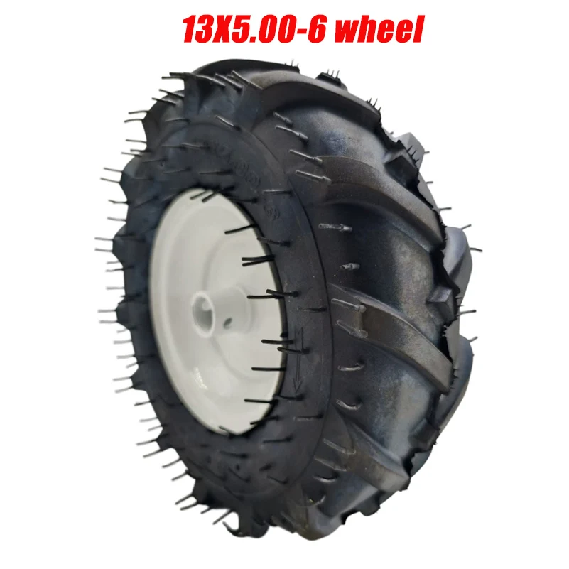 NEW 13x5.00-6 vacuum outer with hub For go-kart electric scooter agricultural snow plow golf car rubber tyreskart general