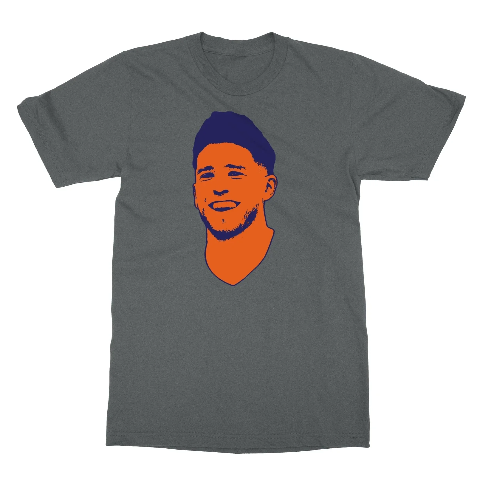 Devin Booker Big Face Silhouette Phoenix Basketball Men''s T-Shirt