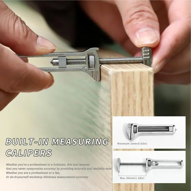 Aço inoxidável ajustável Pocket Multi Tool, Chave portátil, Chave de fenda multifuncional, Régua Compact Multitool