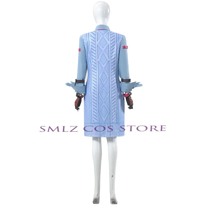 CyAsuka Kazama Cosplay Game Tekken 8 Kostum Wanita Seragam Panjang Celana Pendek Dasi Pakaian Setelan Pakaian Pesta Halloween untuk Wanita Anak Perempuan