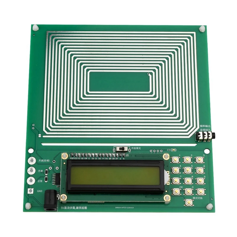 1Set DC5V Adjustable 0.01-100Khz 7.83HZ Schumann Resonance Ultra-Low Frequency Pulse Wave Generator Sine Wave PCB