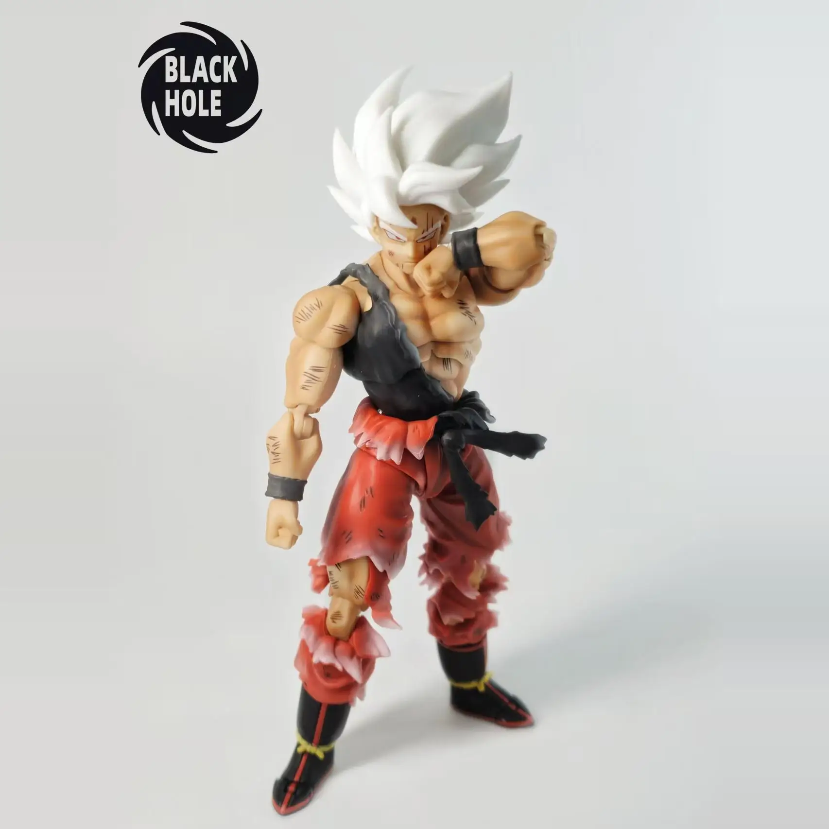 

Black Hole Dragon Ball Super Saiyan Ssj Warrior Awakening Ver. Фигурка Battle Damage Son Goku Dbz Shf, игрушка в подарок