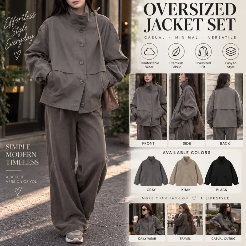 Women Vintage Mid Length Trench Coat Autumn Korean Lapel Single Breasted Drawstring Casual Outerwear Fashion Streetwear Gift New