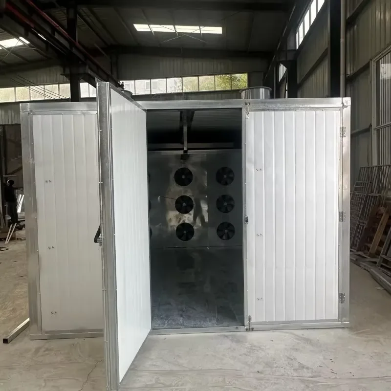For Professional Food Dehydrator 1000kg Batch Drying Automatic Temperature Control Low Temp Hot Air Vegetable Fruit