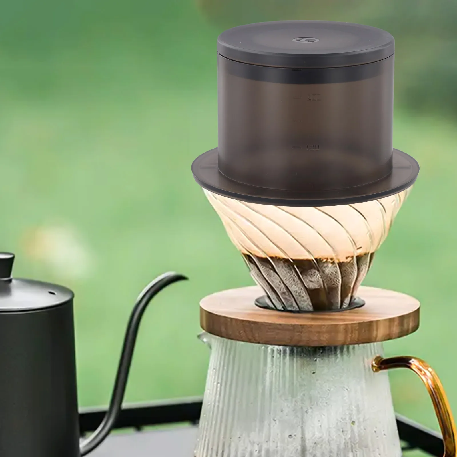 1pcs Coffee Dripper Coffee Filter Drip Shower 13 Holes Shower Uniform Hand Brew Coffee Filter Drip Shower Coffee Accessories