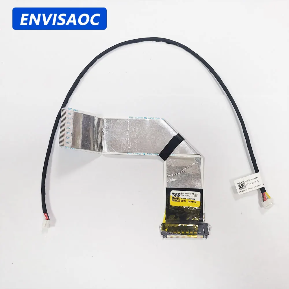Para Dell Inspiron 24 3455 3459 3450 3452 3464 5460 pantalla de vídeo retroiluminada todo en uno pantalla LCD LED Cable flexible de cinta 0NR5GC
