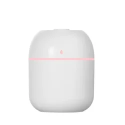 220ml Draagbare USB Ultrasone Mini Luchtbevochtiger Essentiële Olieverdamper Auto Luchtreiniger Aroma Anion Mist Maker