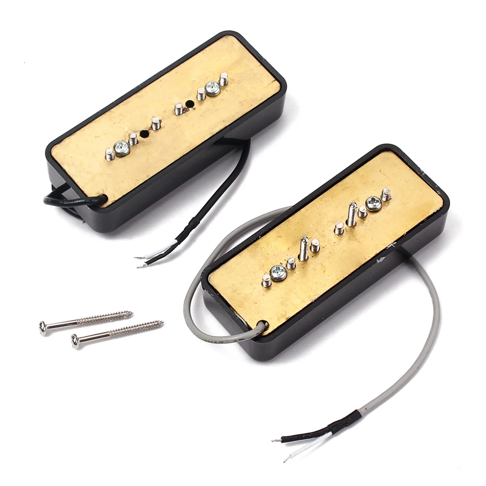 

P-90 Soapbar Neck Pickup High Output Pickup Large Ceramic Magnets Single Coil For Guitar Parts Guitar Accessories