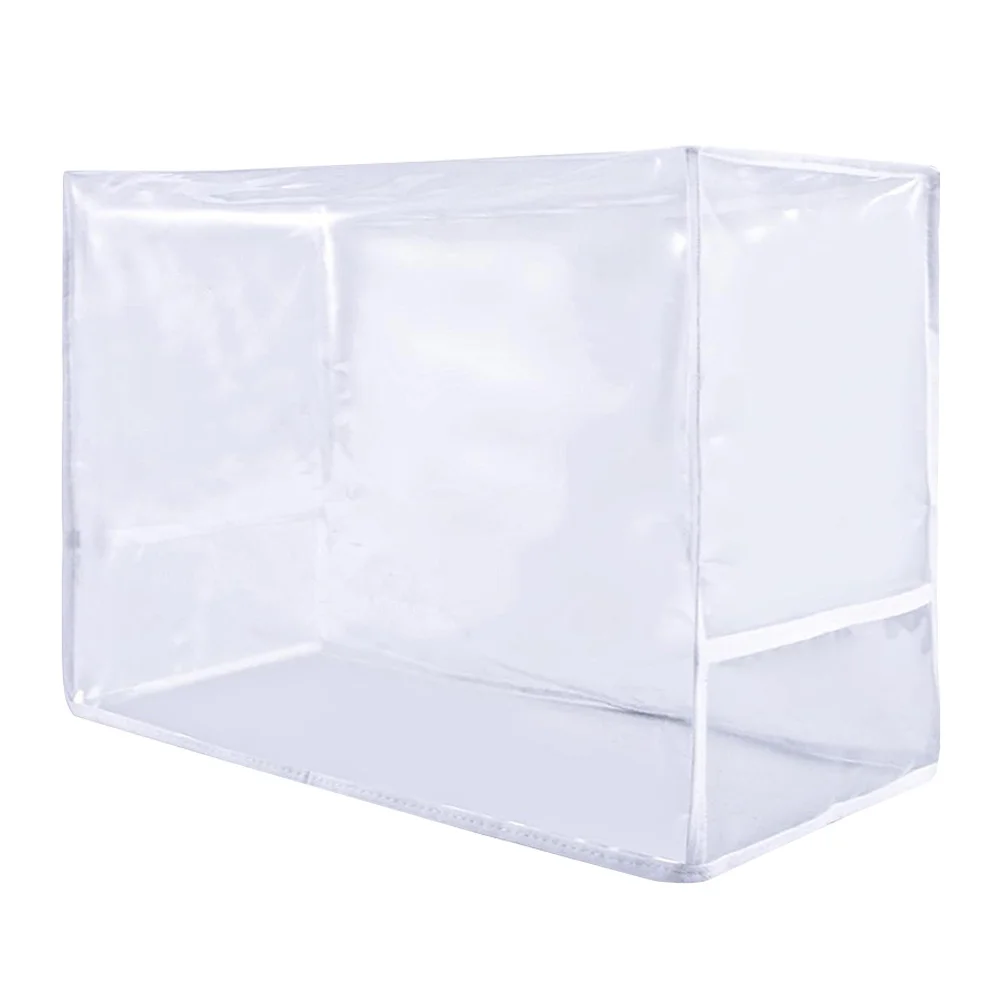 

Transparent Sewing Machine Dust Cover Protective Quilted Cover Storage Pockets Portable Travel Organizer Sewing Machine Case