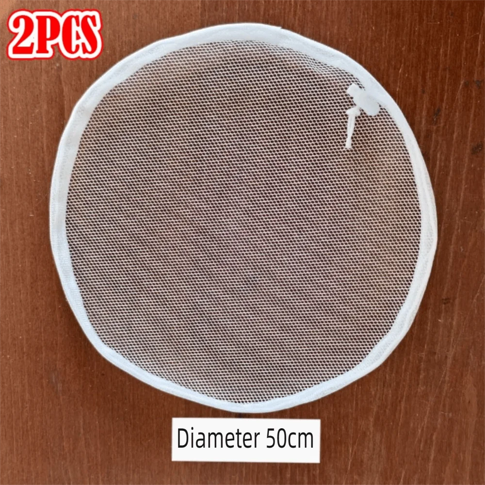 

2Pcs Multifunctional Nylon Steamer Cloth Reusable Non-stick Dehydrator Mats Steamer Liners Kitchen Tools
