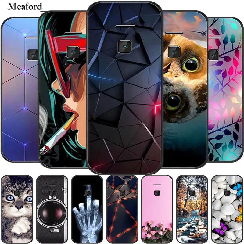 For Nokia 225 4G Case Animals Soft Silicone TPU Phone Back Cover Coque for Nokia225 4G Funda TA-1321 TA-1296 TA-1279 Protector