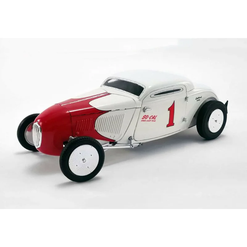 

Литой под давлением GMP масштаб 1/18 So Cal Speed Shop Team 1934 Винтажная гоночная модель автомобиля из сплава Коллекционная игрушка в подарок Сувенирный дисплей Орнамент