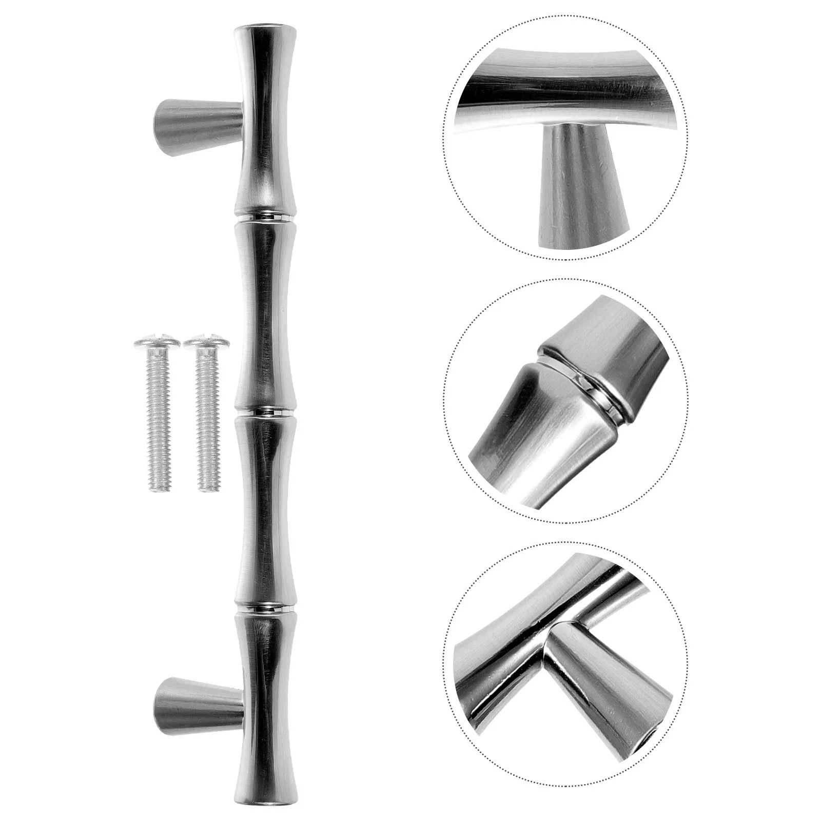 

Bamboo Joint Handle Handles for Cabinets Drawers Small Zinc Alloy Door Interior