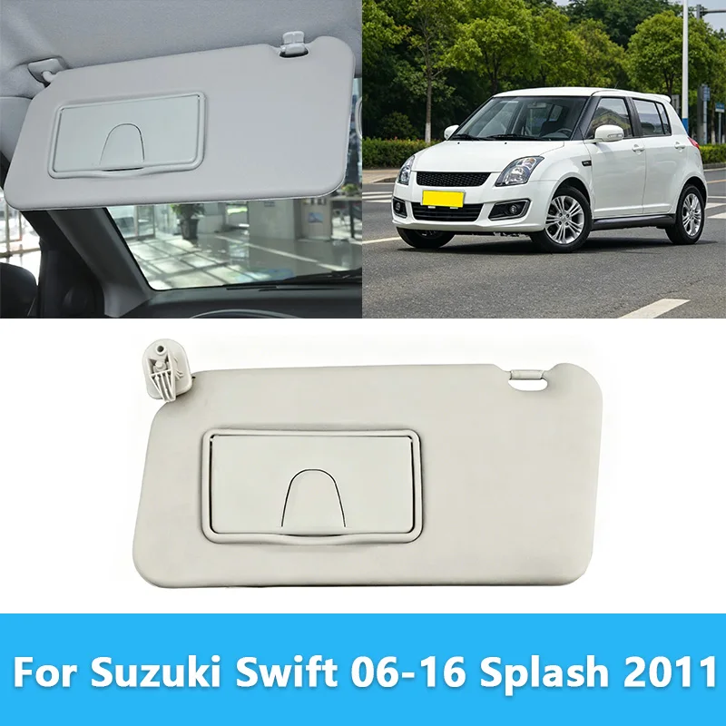 For Suzuki Swift 2006-2016 Splash 2011 1PCS Car Sunvisor Sun Visor Antidazzle Shade Sun Shield Sunshield with Mirror Glass 84802