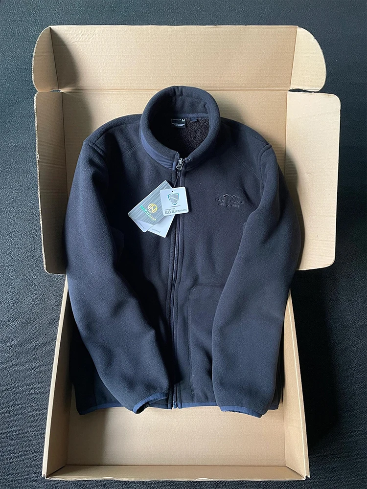 

Мужская зимняя теплая толстовка с капюшоном Thiened Outdoor Jaet на подкладке и воротнике-стойке для пар