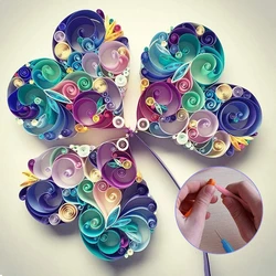 7/6/12Pcs Paper DIY Set Quilling Paper Tool Tweezer Needle Pins Slotted Pen Tool Kit Assorted Color Origami Scrapbooking Slotted