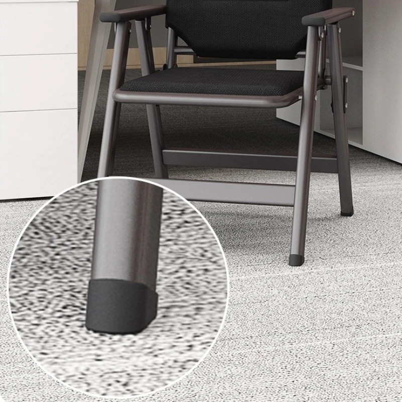 Tragbarer Büro-Klappstuhl, bequemer Sitz, Computerstuhl, Rückenlehne, Konferenzraum, Training, Quiz, Büromöbel