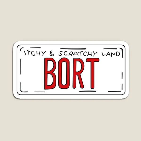 Магнит для номерного знака Bort, забавные домашние детские наклейки на холодильник, милый органайзер для холодильника, декор для детей, магнитная игрушка