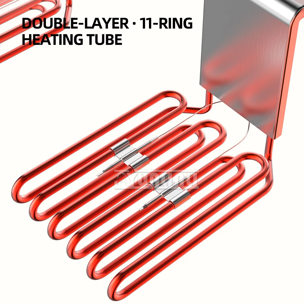 مقلاة كهربائية عميقة مع توقيت ، خزان مزدوج تجاري ، معدات مطبخ ، 26 لتر