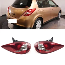 For Nissan Tiida Hatchback 2008 2009 2010 Car Rear Bumper Left Right Tail Light Brake Lamp Brake Light Housing No Bulb