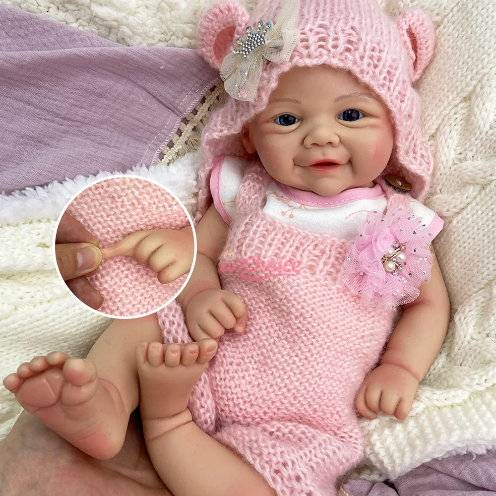 

Кукла-реборн Artist 17 дюймов, силиконовая, для девочек/мальчиков, с голубыми глазами, раскрашенная/неокрашенная, с эффектом веса, новорожденный младенец, для коллекционеров, набор для творчества, подарок своими руками