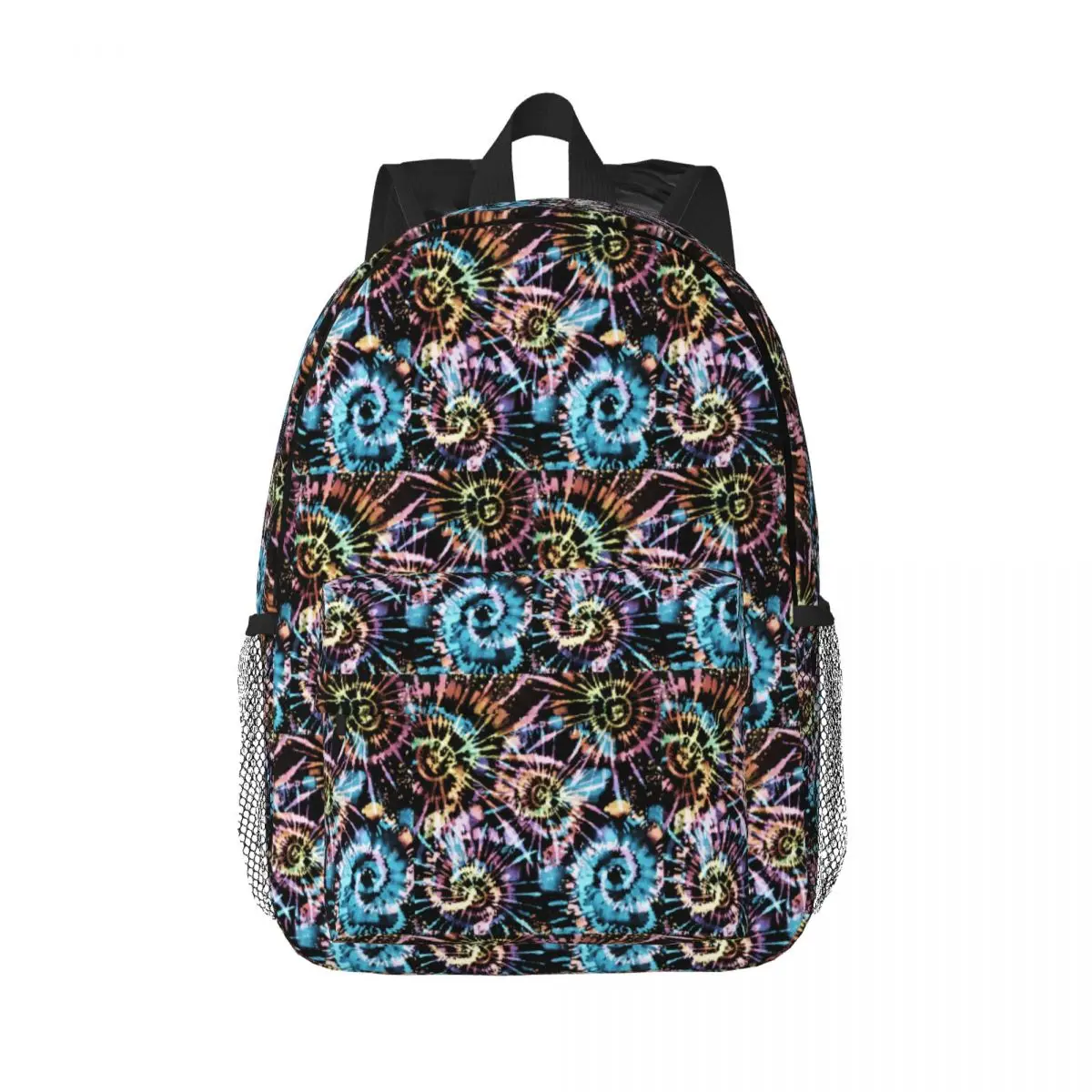 

Cartoon Popular Tie-dyed Graffiti Oil Painting Backpack Hot Sale Daypack Boy Girl BookBag Shoulder Bags for Men Women School Bag