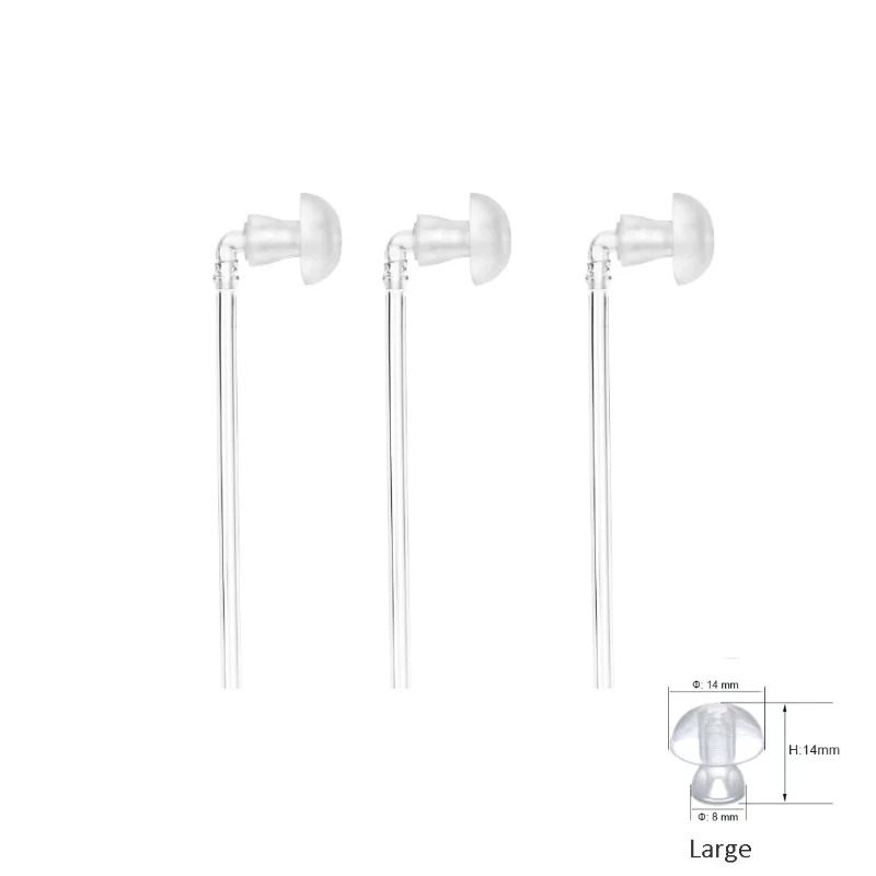 3 Sets BTE Hearing AIDS Accessories S/M/L