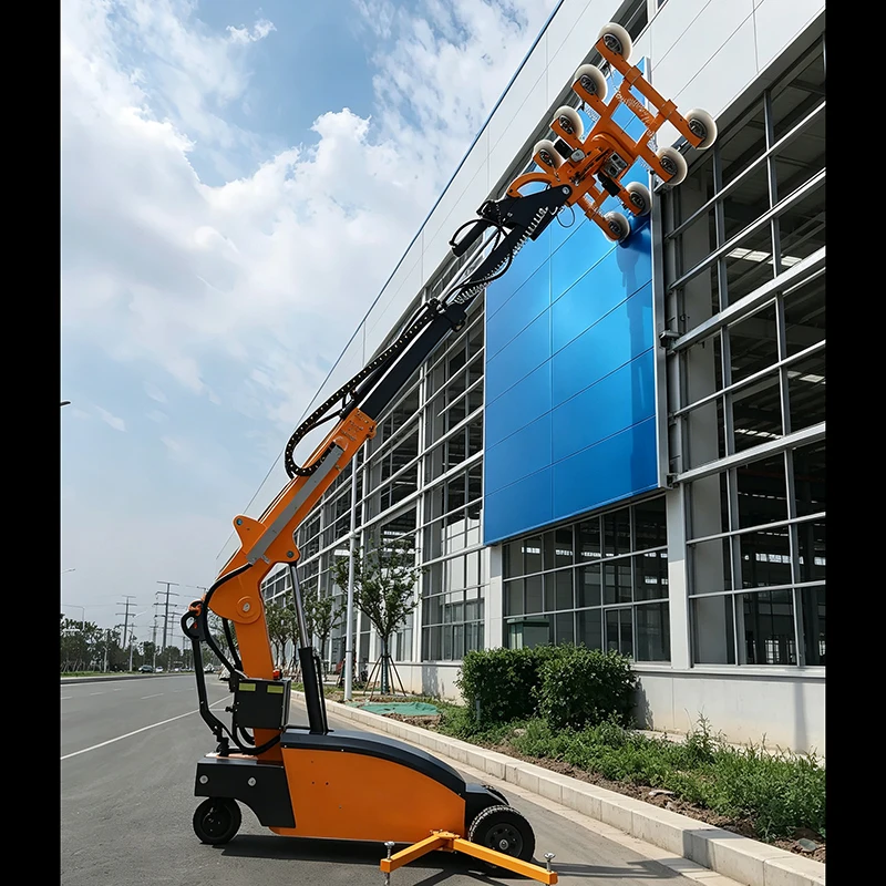 Glass Panel Vacuum Lifter Electric Hydraulic Glass Installation Equipment for Architectural Glass Handling