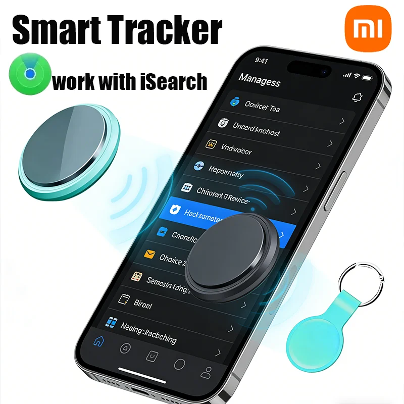 

Xiaomi новый умный Bluetooth 5,3 GPS трекер для Apple Android Kid Pet Car Finder для пожилых людей с защитой от потери напоминания с ремешком для часов 2026