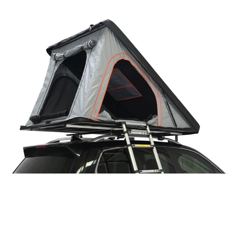 All‑Weather Ultra‑Light Black Rooftop Tent, Explore Unknown Camping Shelter Designed 4X4 Off‑Road Vehicles