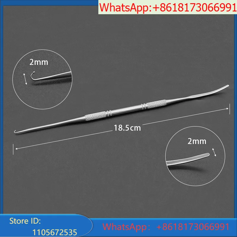 Vascular Retractor Varicose Vein Stripping Traction Nerve Stripping Device，1pcs