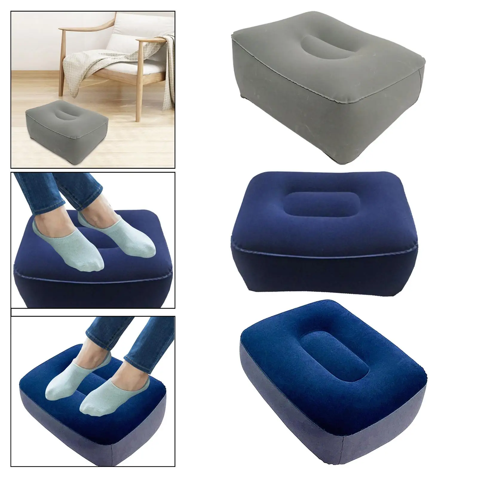 Foot Rest Under Desk for Office, Soft Comfortable Foot Rest Pillow, Foot Stool