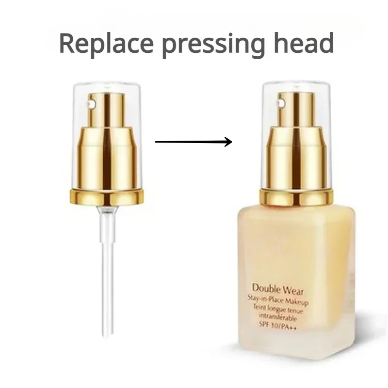 Makeup Tools Pump Makeup Fits für Double Wear Foundation und andere Marken-Flüssige Foundation-Flüssige Foundation-Verpackung für 30 ml