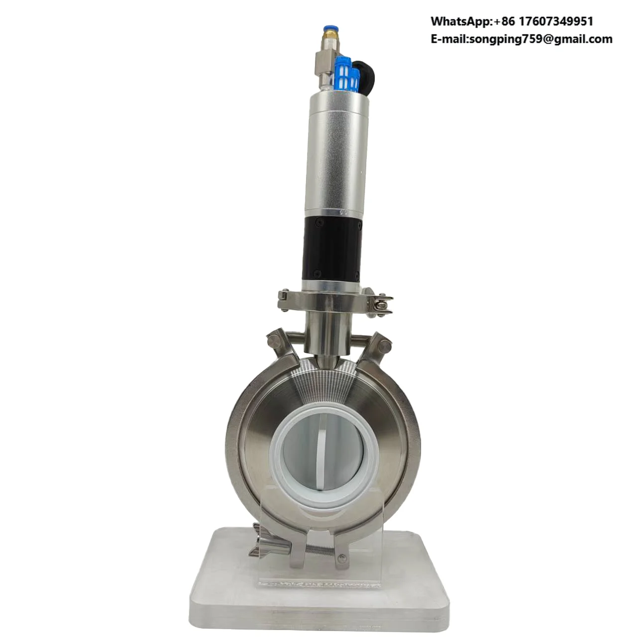Pneumatic Fluorine-lined Discharge Valve