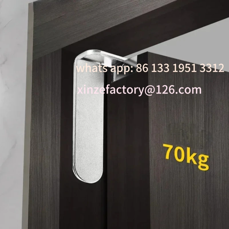 

Customizable 2pcs/set 3D Adjustable Swivel Zinc Alloy Hidden World Invisible Door Hinges For Kitchen Home Furniture Hardware