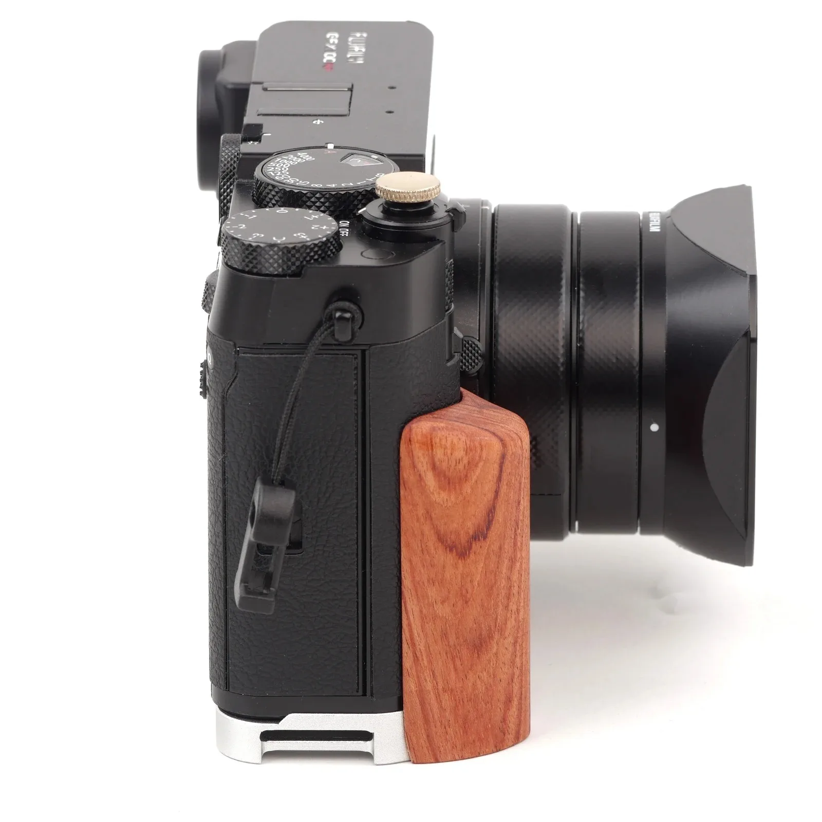 

Деревянная рукоятка Fittest, эксклюзивно для камеры Fujifilm GFX100RF, совместима со штативами Arca Swiss, RRS Gitzo.