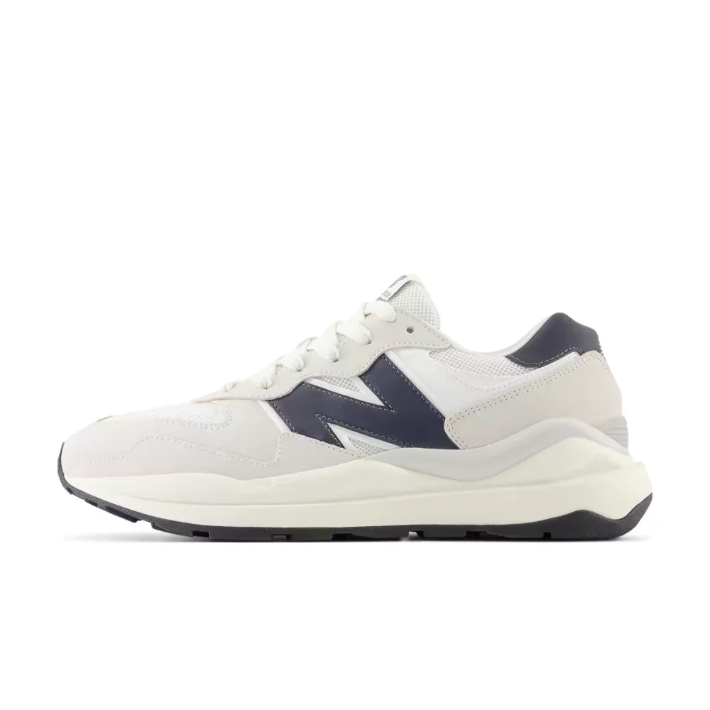 New Balance NB5740 Unisex White/Blue Urban Commuter Runners – Comfortable Breathable Durable Sole & Casual Fit M5740ESC