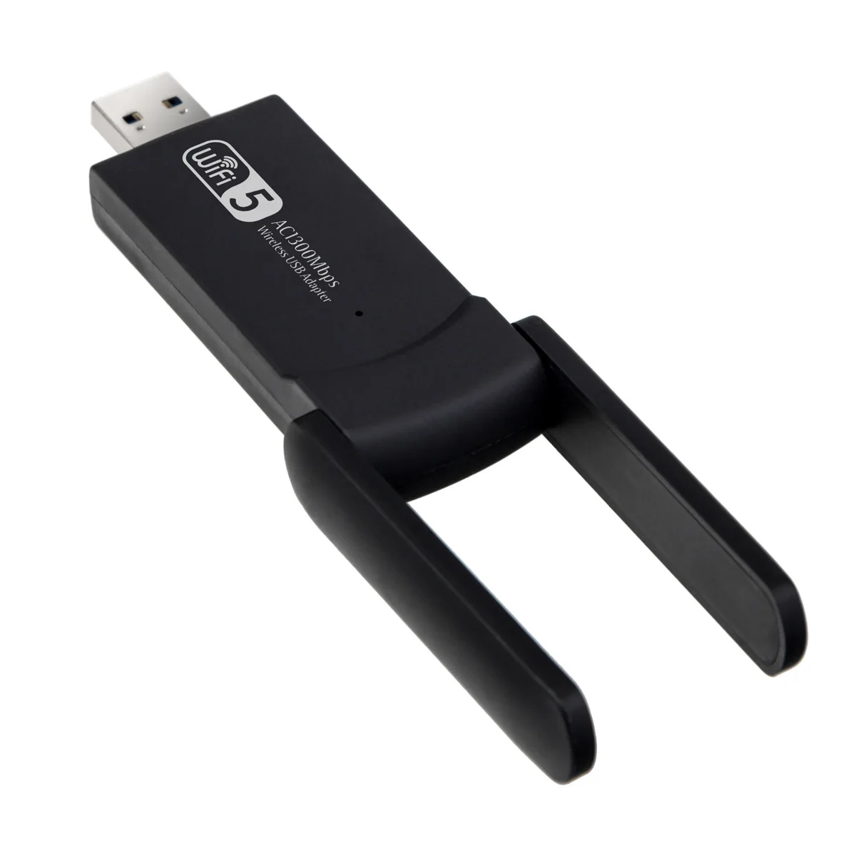 무선 USB 1300Mbps WiFi 어댑터 듀얼 밴드 2.4G 5Ghz USB 3.0 WIFI 5 어댑터 802.11ac 데스크탑 노트북 용 안테나 BT4.2 포함