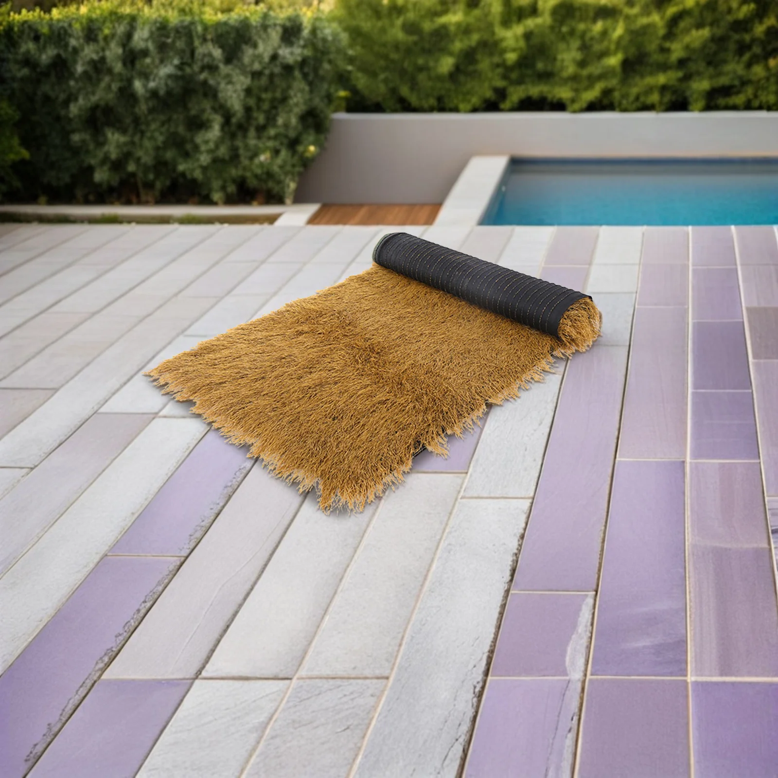 1M Artificial Thatch Roof Shade Simulation Straw Garden Decor Fake Grass Yard Patio Cover DIY Mexican Style Outdoor Decoration