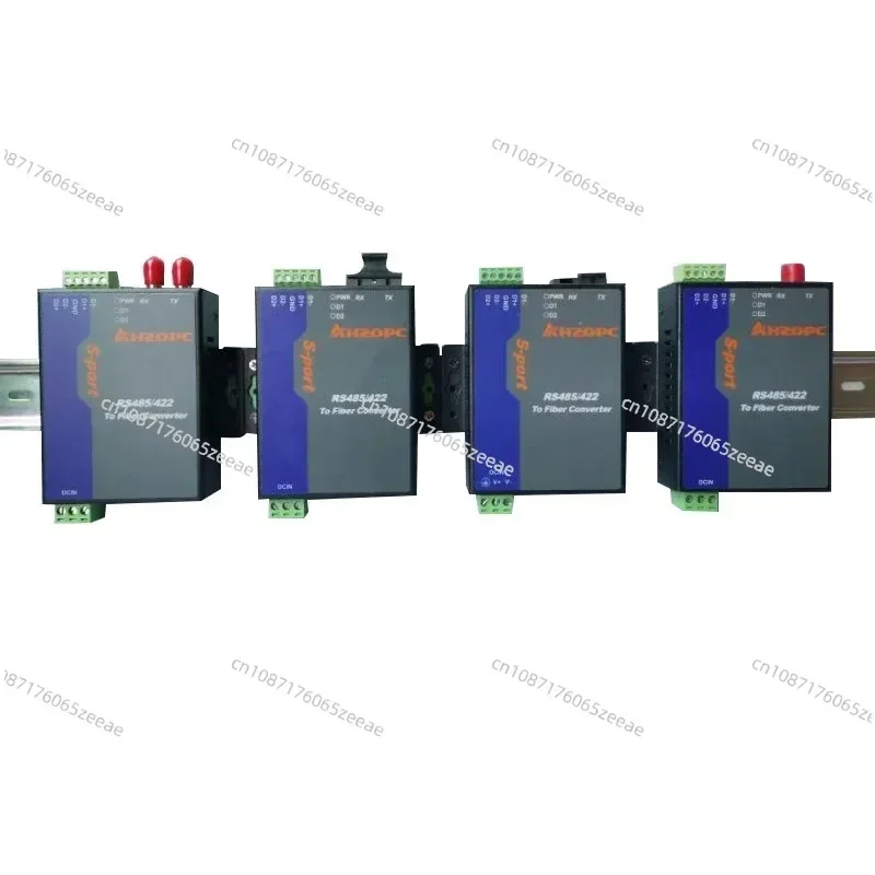 Industrial Grade 2 Way RS485 Optical Fiber Converter 485 Optical Cat 485 Transceiver MODBUS To Optical Fiber