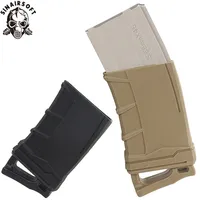 M4 M16 Fast Magazine Holster Tactical Rubber Case 5.56 Mag Anti-slip Protective Sleeve Cover Airsoft Gun Cartridge Hunting Gear