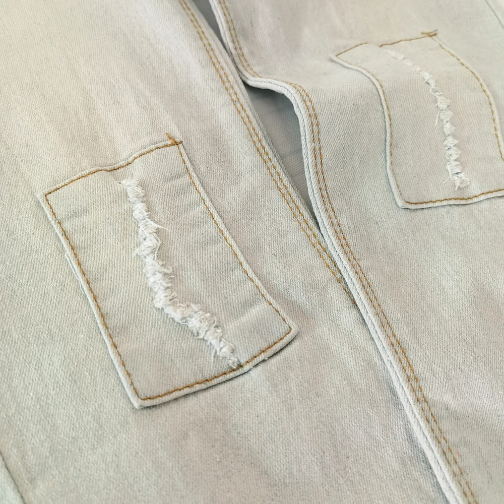 IENENS 4-11Y Bé Trai Mỏng Thẳng Quần Jean Mùa Hè Cổ Điển Màu Ánh Sáng Đáy Trẻ Em Dài Denim Quần Trẻ Em Bé Trai Áo Quần