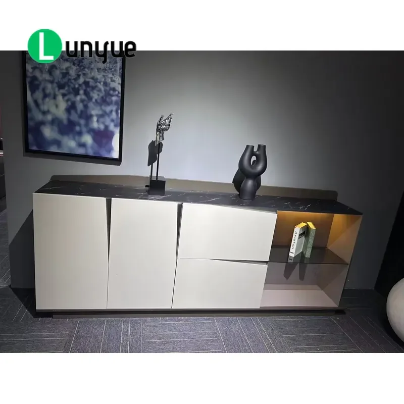 Modern Wood File Cabinet Office Storage Organizer Bedroom Furniture Drawer Unit for Home Office Documents Books Space Saving