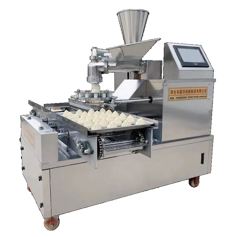 2025 آلة صنع زلابية مومو الاحترافية عالية الكفاءة مكونات المعجنات الأساسية الحديثة مع المحرك