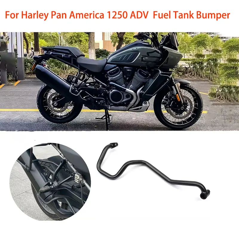 

For Harley Pan America 1250 ADV 2021-2022 Motorcycle Muffler Exhaust Guard Crash Bar Protector bumper Modification Accessories